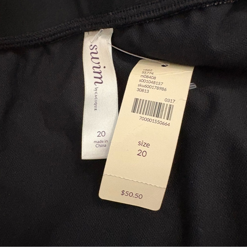 Cacique Lane Bryant Swim Shorts Sz 20 - Picture 3 of 6